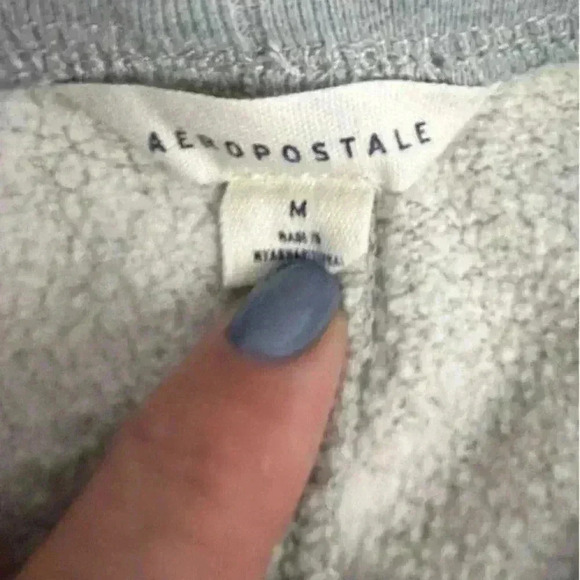 Aéropostale Men's Gray Fleece Sweat Shorts Size M Casual Summer Wear - Picture 4 of 7